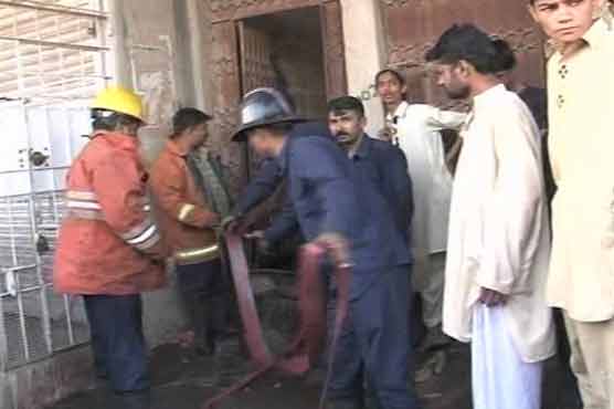 Fire In Plastic Factory