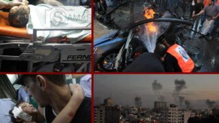 Gaza under Israeli attack