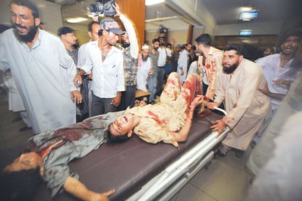 کراچی: عباس ٹاون میں امام بارگاہ مصطفی کے قریب دھماکا،2 ہلاک