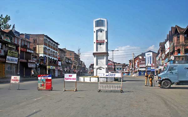 Kashmir Curfew