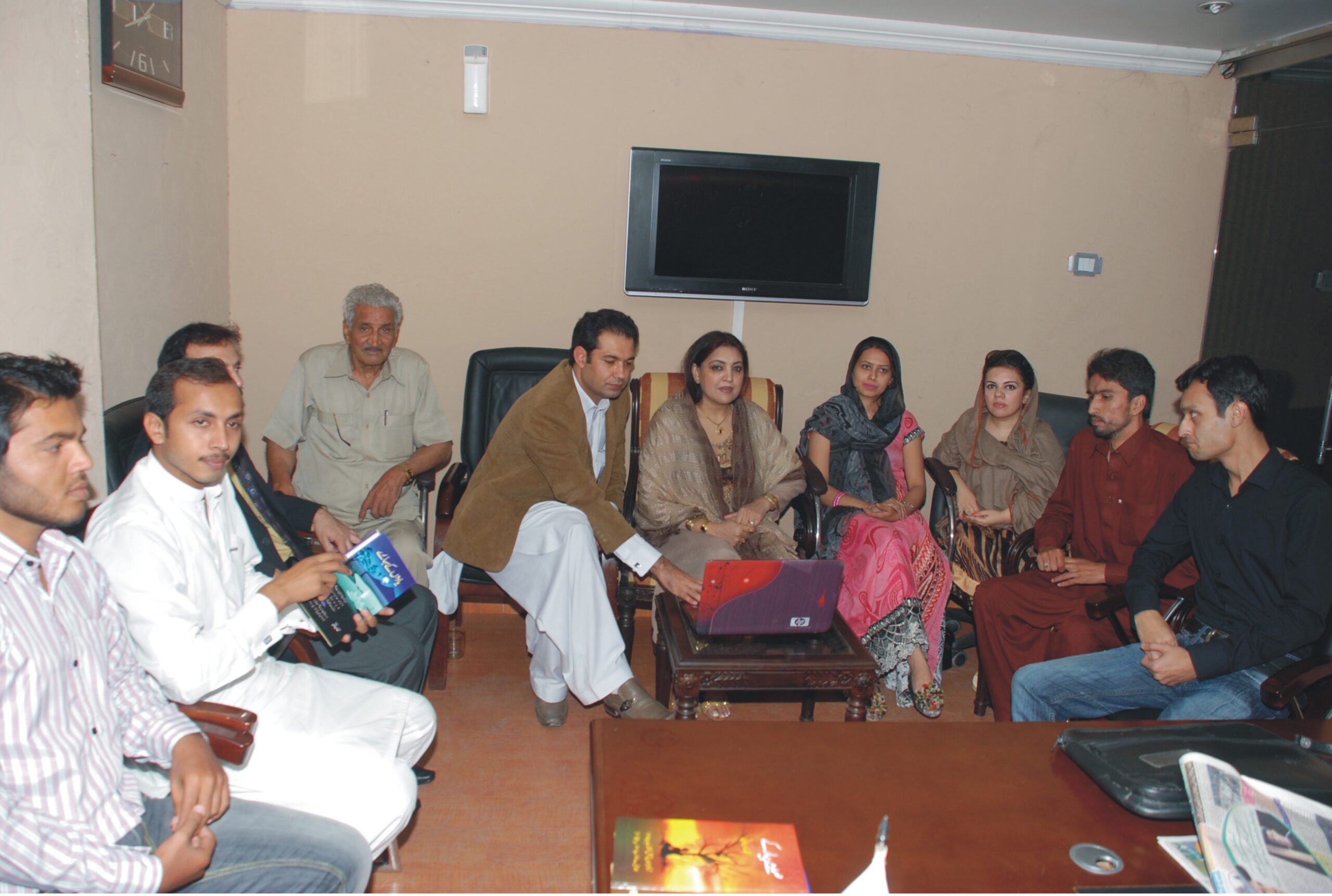 Nighat Khan With Ali Khan Yousafzai