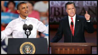 Obama Romney