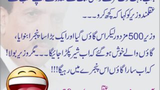 Tiger in a village and Rehman Malik