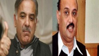 Shahbaz Sharif and Raja Riaz