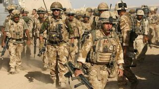 British Troops