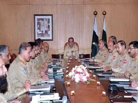 کور کمانڈرز کانفرنس کل راولپنڈی میں ہوگی