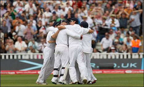 England Won Series