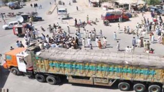 Goods Transporters Strike