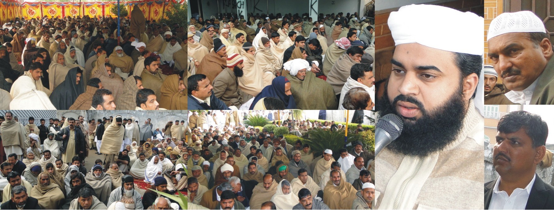 پیر عثمان افضل قادری ، چودھری اعجاز چودھری اخلاق رنیاں برادران کے والد مرحوم کے ختم قل سے خطاب کرتے ہوئے