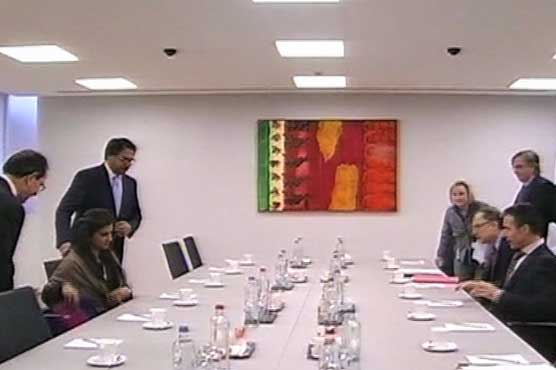 Hina Rabbani Brussels Meeting