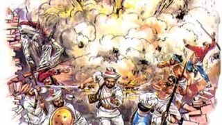 Independence War the siege of Delhi - May 11, 1857