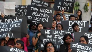 India rape protest AFP