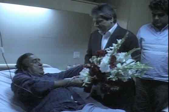 کراچی : گورنر سندھ نے ڈاکٹر محمد علی شاہ کی عیادت کی