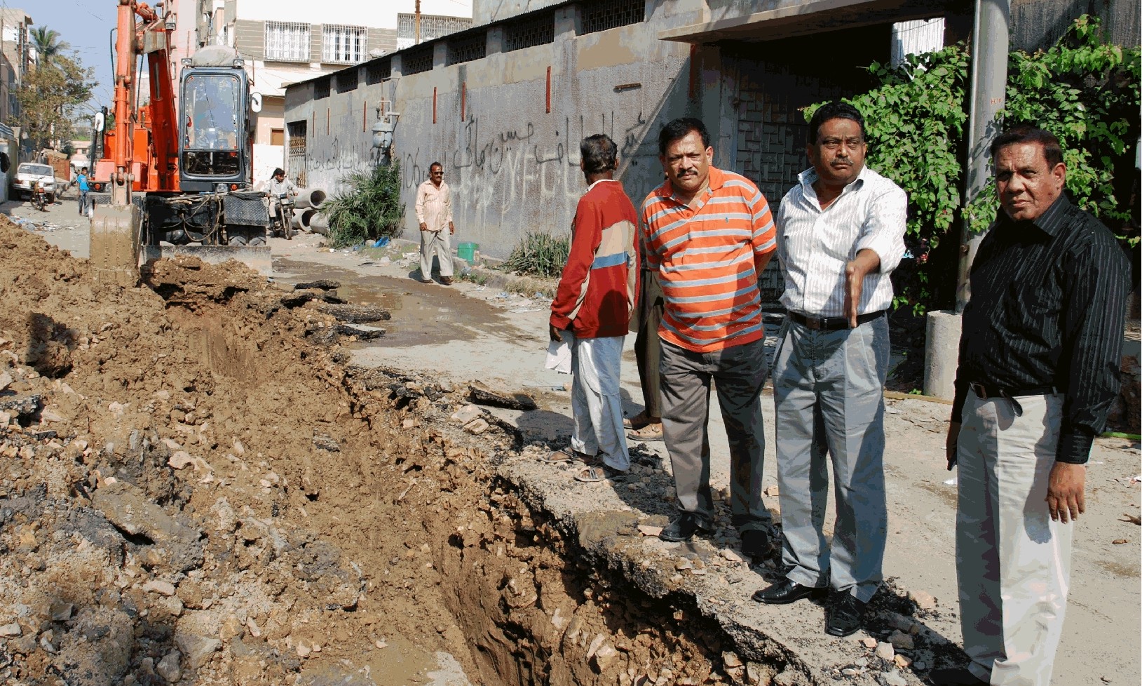 شاہ فیصل ٹائون میں فراہمی و نکاسی آب کے نظام کو بہتر بنا نے کے لئے اقدامات