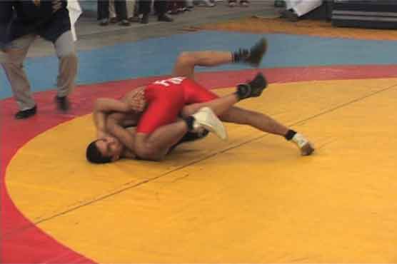 نیشنل گیمز، میٹ ریسلنگ کے مقابلے، واپڈا نے میدان مار لیا