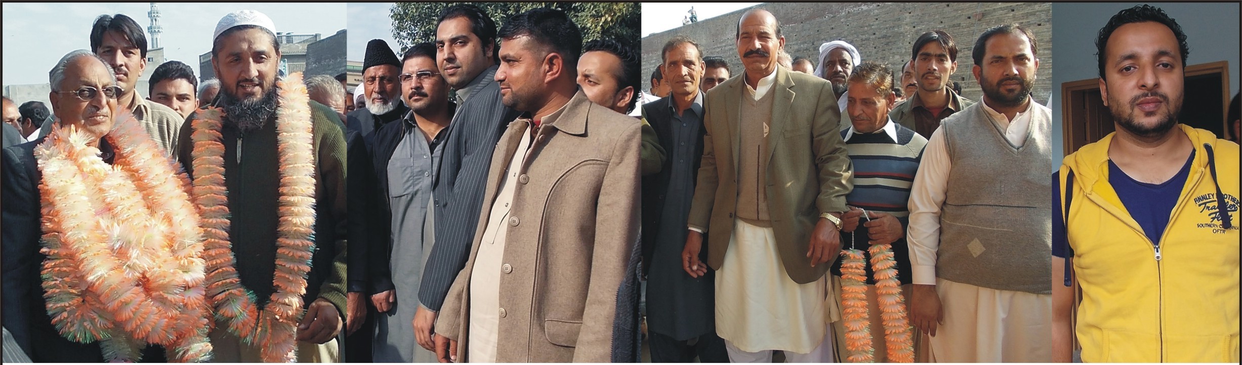 سابق ممبر قومی اسمبلی نوابزادہ مظہر علی خان اپنے ساتھیوں سمیت مبارکباد دینے ڈیرہ چوہدری عبدالمالک پہنچ گئے