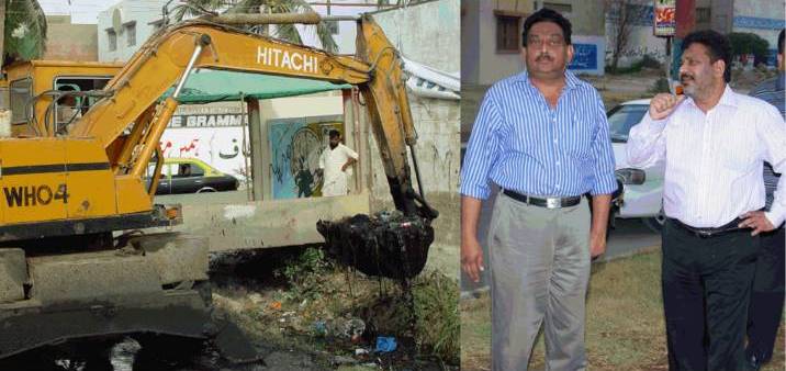 شاہ فیصل ٹائون میں مون سون برسات کے حوالے سے قبل از وقت انتظامات