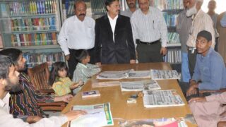 Sami Khan Libraries Visit