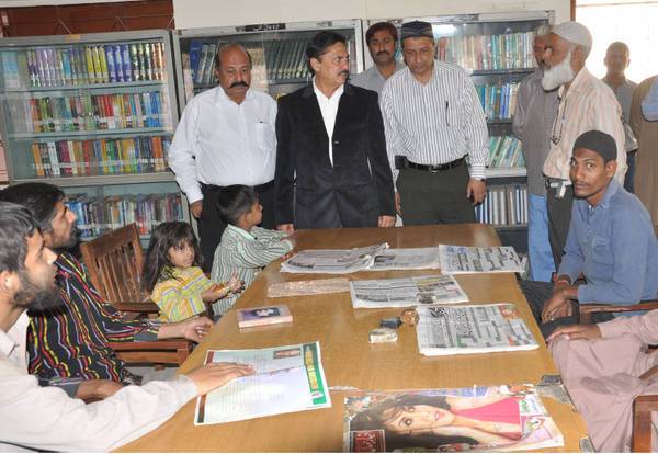 نوجوانوں کی صلاحیتوں کو برئوے کار لانے کا بہترین راستہ لائبریریوں کا قیام ہے۔محمد سمیع خان