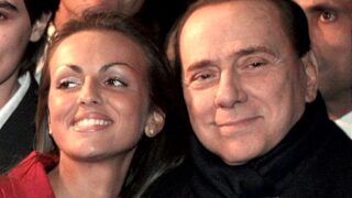 Silvio Berlusconi with Francesca Pascale