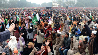 Tahir Ul Qadri Addressing