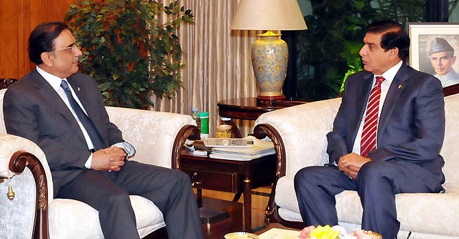 Asif Ali Zardari Pervez Ashraf