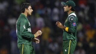 Bowler Saeed Ajmal & All Rounder Hafeez