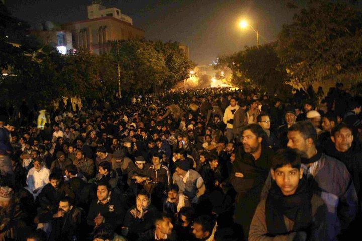 Dharna in Quetta