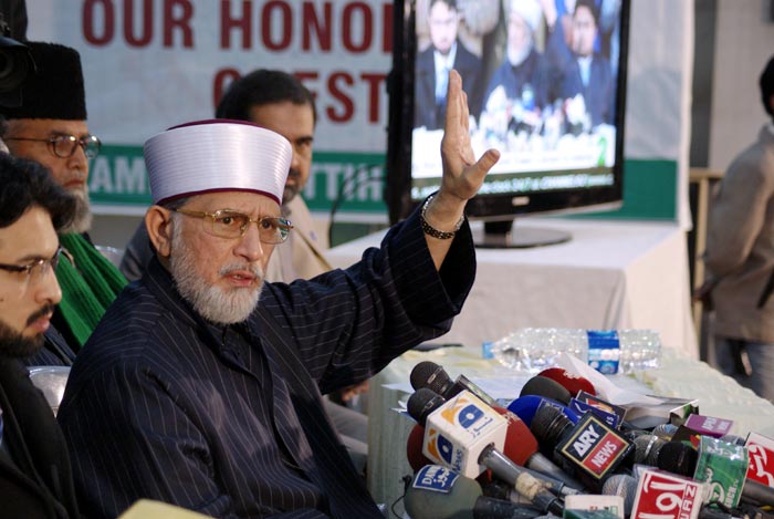 Dr Tahir Ul Qadri Agenda