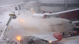 France Snow Falling