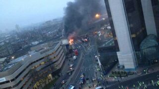 Helicopter Crash London