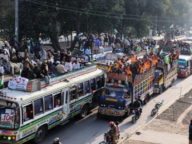 لانگ مارچ سے سختی سے نمٹنے کا فیصلہ ، فوج غیر جانبدار رہے گی
