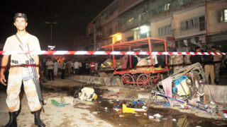 Karachi Bomb blast