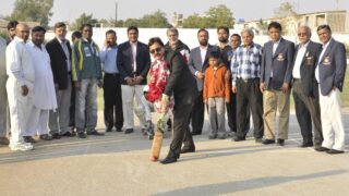 Korangi Town M Sami Khan Cricket Match Opening