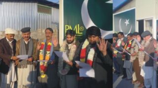 Muazaffrabad Khawaja Farooq Oath