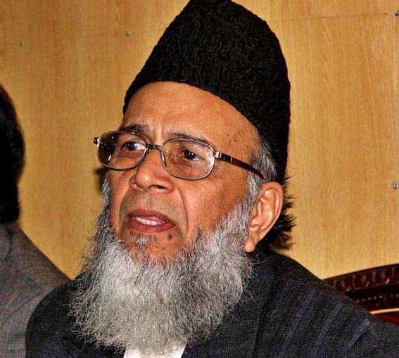 قاضی حسین احمد ، پروفیسر غفور احمد کا مشن جاری رکھیں گے ، منور حسن