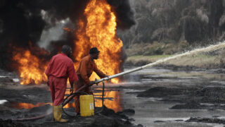 Nigeria Pipeline Fire