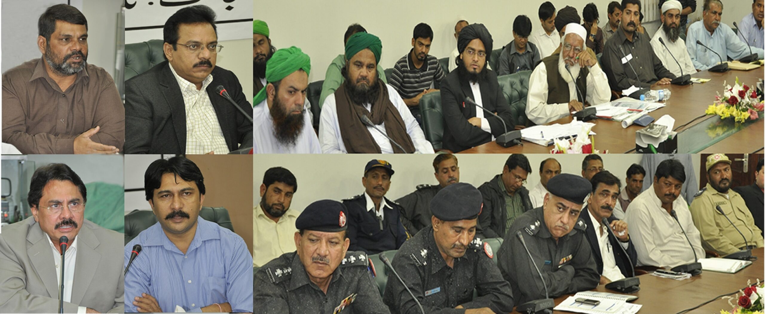 سمیع خان کی زیر صدارت12 ربیع الاول کے انتظامات کا جائزہ لینے کے سلسلے میں ایک اجلاس منعقد ہوا