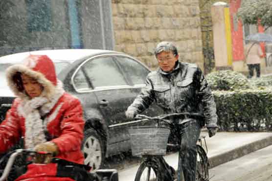 Snow In China
