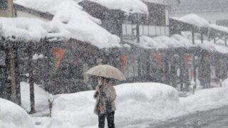 Snow in Japan