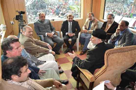 Tahir ul Qadri Government Dialogue