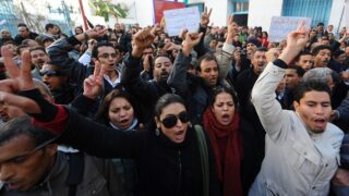 Tunisia Protest