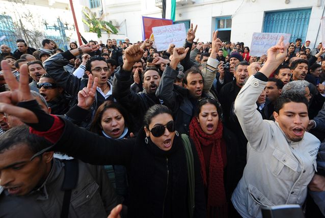 Tunisia Protest