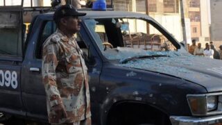 Twin bombing in Karachi