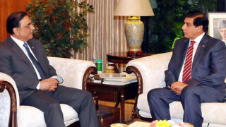 Zardari And Raja Pervez Ashraf