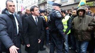 le ministre de l'intérieur Manuel Valls
