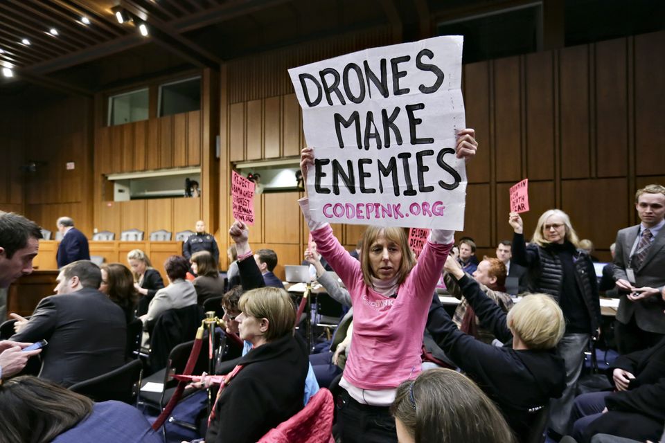 America Senate Protest