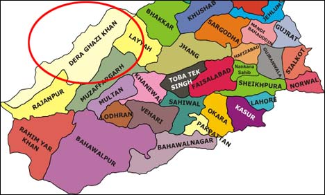 ڈیرہ غازی خان: ویگن اور ٹرک میں تصادم، 6 افراد جاں بحق، 11 زخمی