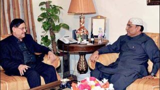 Farooq Naik's President Zardari