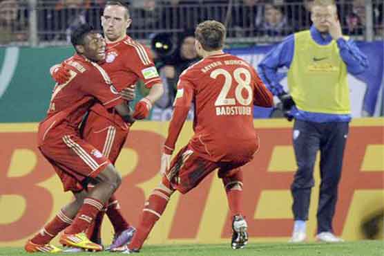 جرمن فٹ بال لیگ ، بائرن میونخ نے ٹاپ پوزیشن مستحکم بنا لی